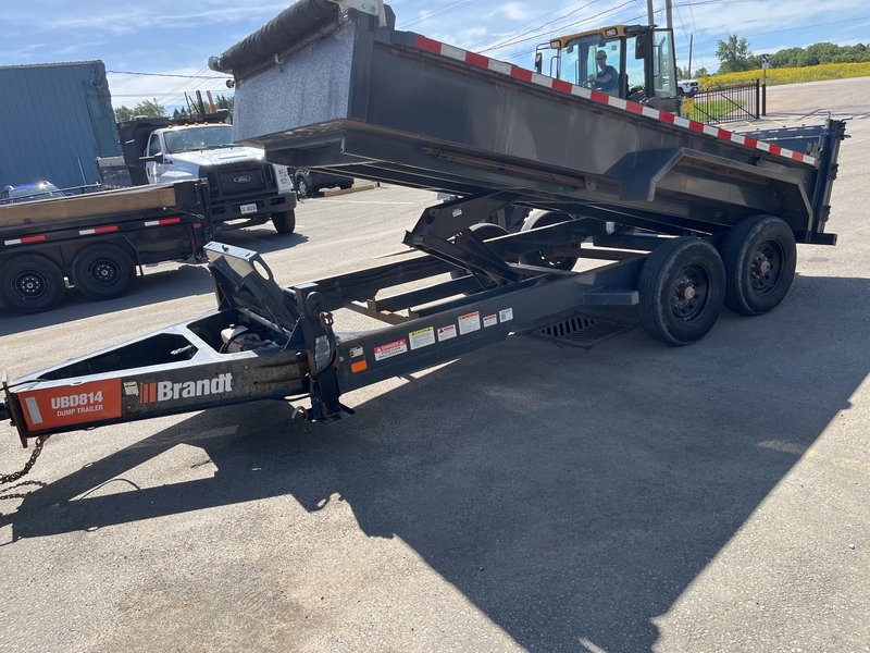Cargo, Utility Trailers  2024 Brandt UBD814 8 Ton Dump Trailer Photo
